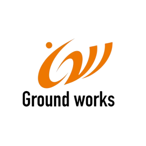 パーソナルトレーニングジムGroundworks　ロゴ